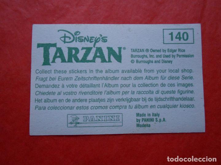 Coleccionismo cromos antiguos: CROMO DISNEYS TARZAN N&ordm; 140 - Foto 1