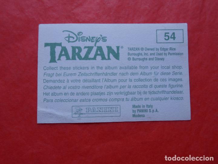 Coleccionismo cromos antiguos: CROMO DISNEYS TARZAN N&ordm; 54 - Foto 1