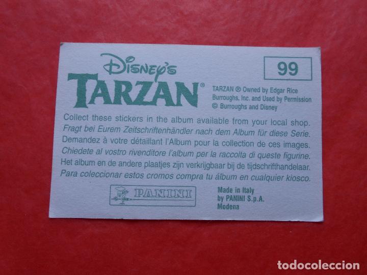Coleccionismo cromos antiguos: CROMO DISNEYS TARZAN N&ordm; 99 - Foto 1