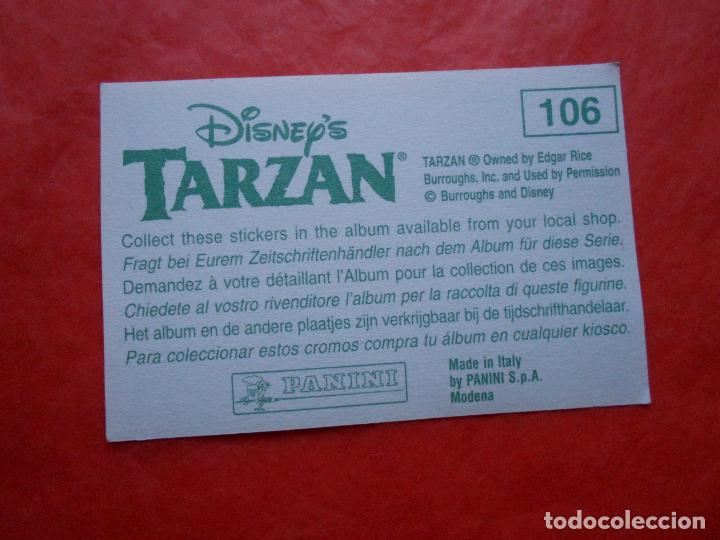 Coleccionismo cromos antiguos: CROMO DISNEYS TARZAN N&ordm; 106 - Foto 1