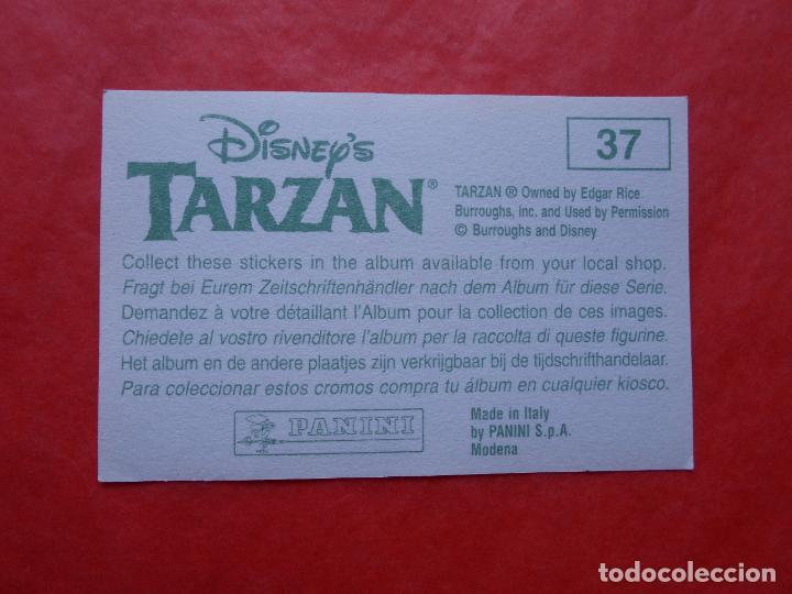 Coleccionismo cromos antiguos: CROMO DISNEYS TARZAN N&ordm; 37 - Foto 1