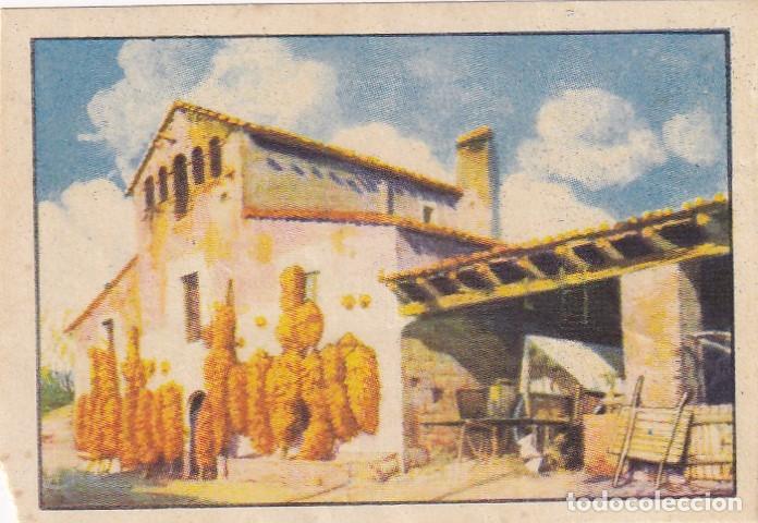 Coleccionismo Cromos antiguos: Primer Album Gallina Blanca Serie 9 La casa rural en Espa&ntilde;a - N&uacute;mero 1 Mas&iacute;a Catalana