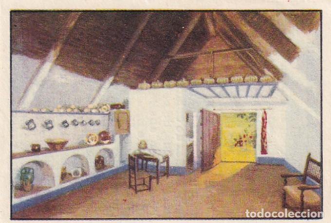 Coleccionismo Cromos antiguos: Primer Album Gallina Blanca - Serie 9 La casa rural en Espa&ntilde;a - N&uacute;mero 6 Barraca valenciana