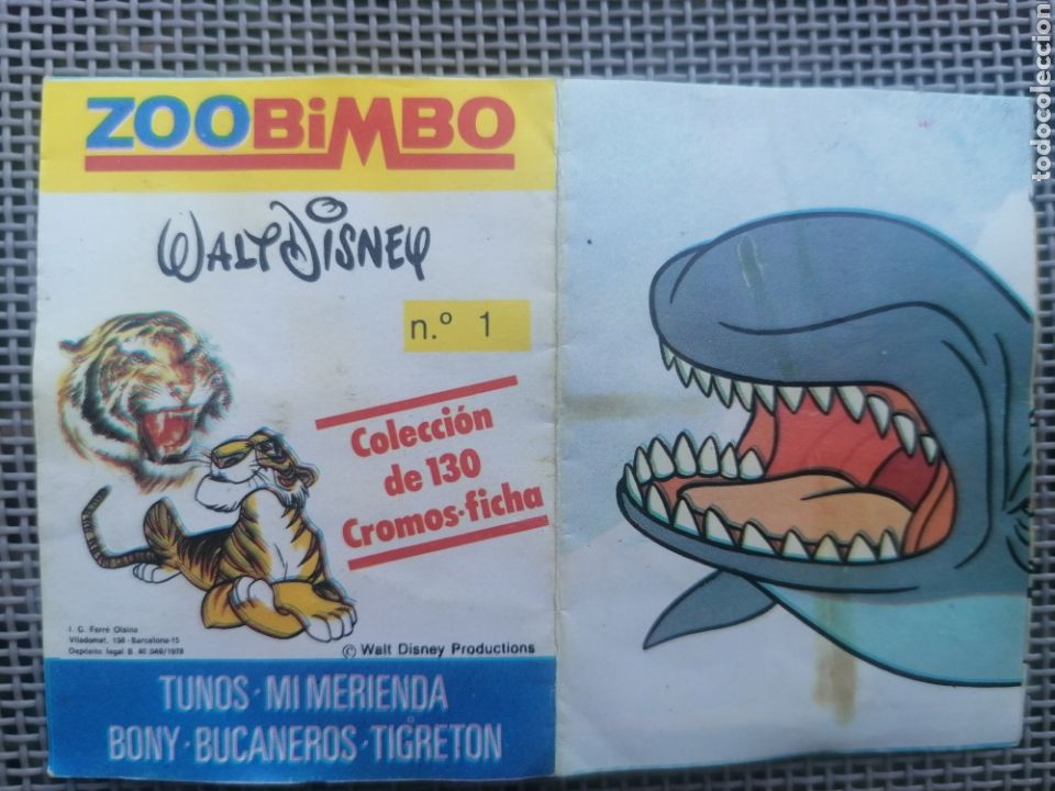 Coleccionismo cromos antiguos: CROMO ZOOBIMBO N&Uacute;MERO 1 - Foto 1
