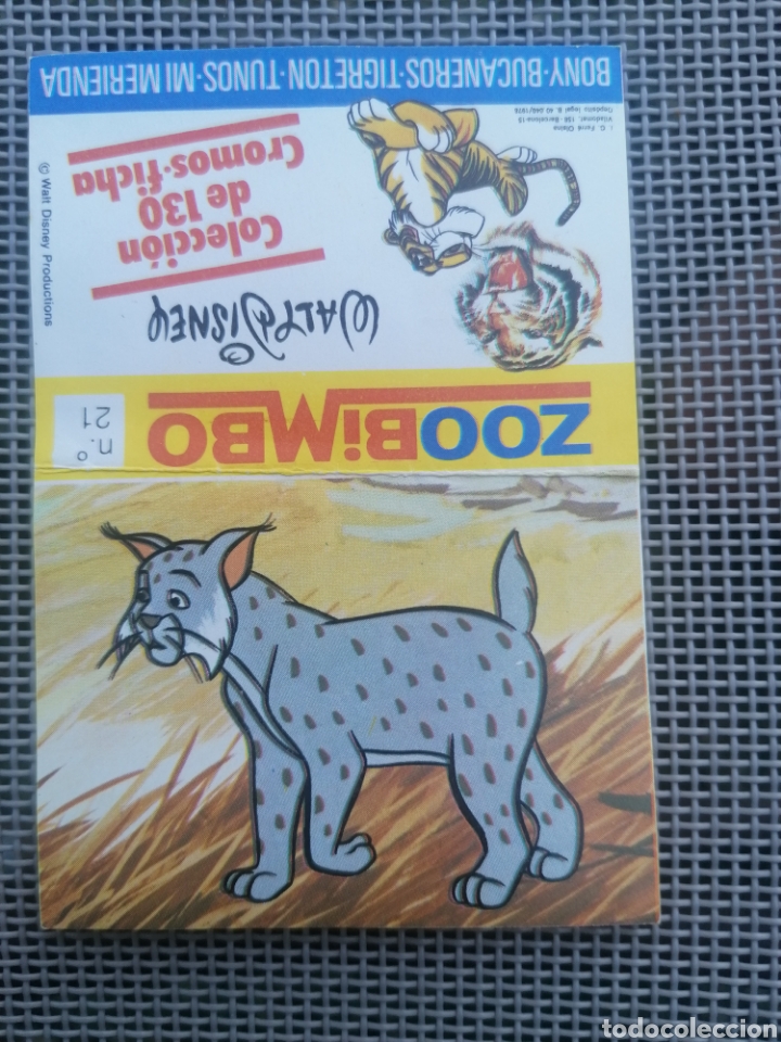 Coleccionismo cromos antiguos: CROMO ZOOBIMBO N&Uacute;MERO 21 - Foto 1
