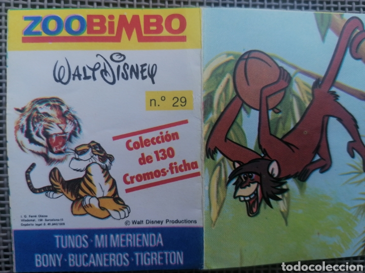 Coleccionismo cromos antiguos: CROMO ZOOBIMBO N&Uacute;MERO 29 - Foto 1
