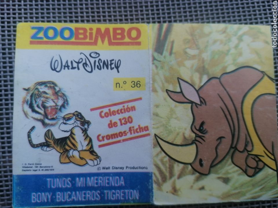 Coleccionismo cromos antiguos: CROMO ZOOBIMBO N&Uacute;MERO 36 - Foto 1