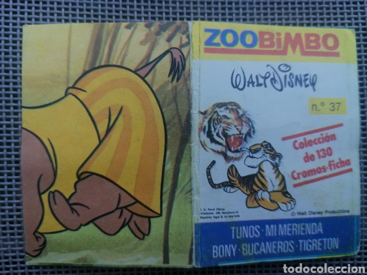 Coleccionismo cromos antiguos: CROMO ZOOBIMBO N&Uacute;MERO 37 - Foto 1