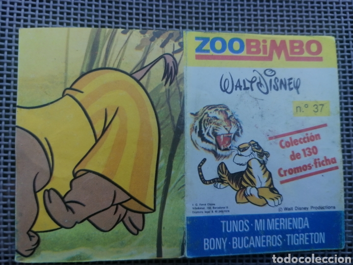 Coleccionismo cromos antiguos: CROMO ZOOBIMBO N&Uacute;MERO 37 - Foto 1