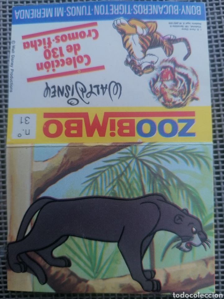 Coleccionismo cromos antiguos: CROMO ZOOBIMBO N&Uacute;MERO 31 - Foto 1