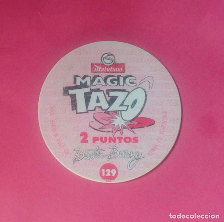 Coleccionismo cromos antiguos: MAGIC TAZO n&deg;129, Buster Bunny - Matutano - Foto 2
