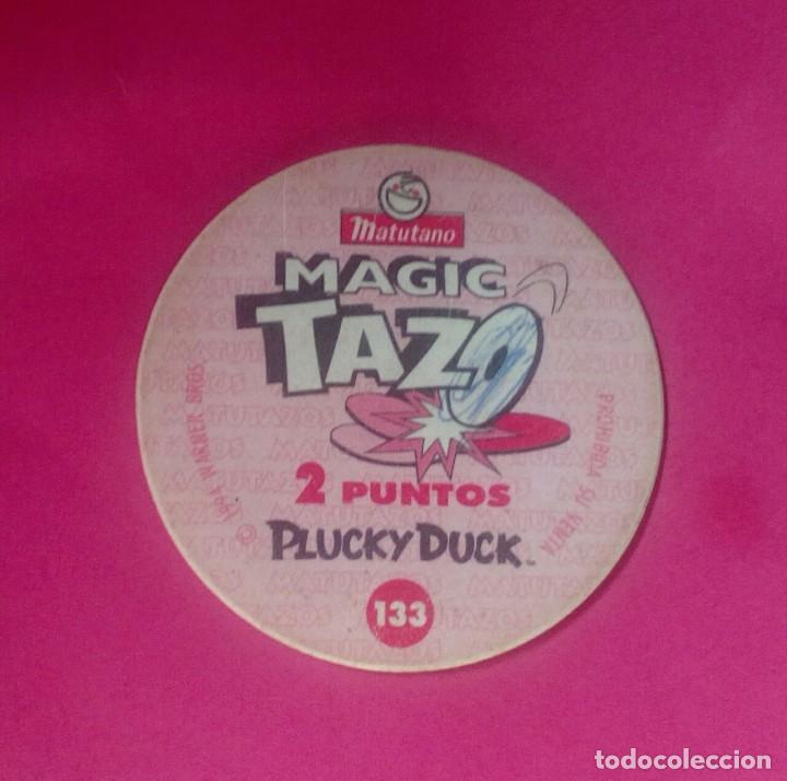 Coleccionismo cromos antiguos: MAGIC TAZO n&deg;133, Plucky Duck - Matutano - Foto 2