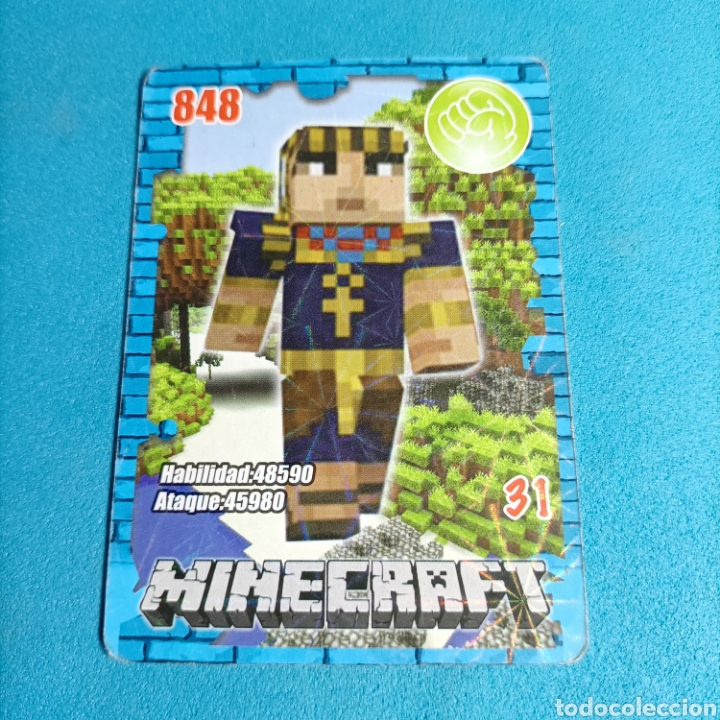 Coleccionismo cromos antiguos: (65.10) CARTA MINECRAFT - N&deg;31 - Foto 1