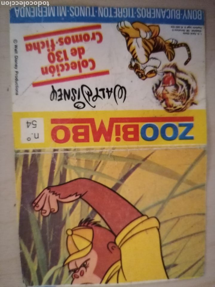 Coleccionismo cromos antiguos: CROMO ZOOBIMBO N&Uacute;MERO 54 - Foto 1