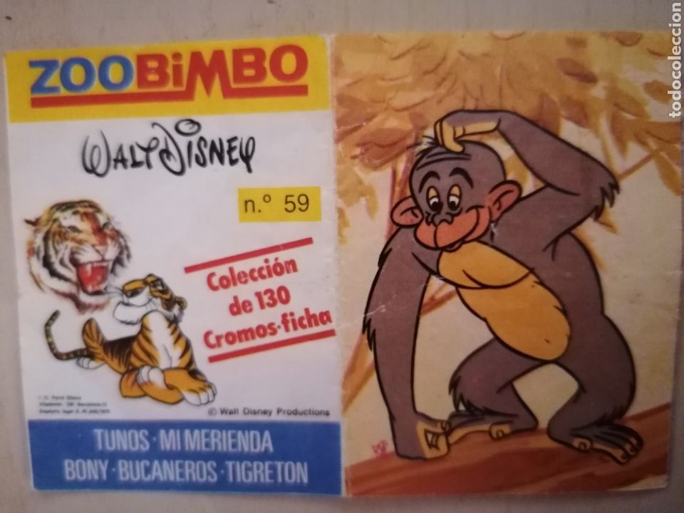 Coleccionismo cromos antiguos: CROMO ZOOBIMBO N&Uacute;MERO 59 - Foto 1