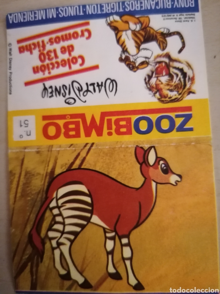 Coleccionismo cromos antiguos: CROMO ZOOBIMBO N&Uacute;MERO 51 - Foto 1