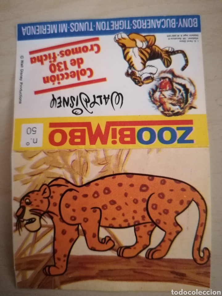 Coleccionismo cromos antiguos: CROMO ZOOBIMBO N&Uacute;MERO 50 - Foto 1
