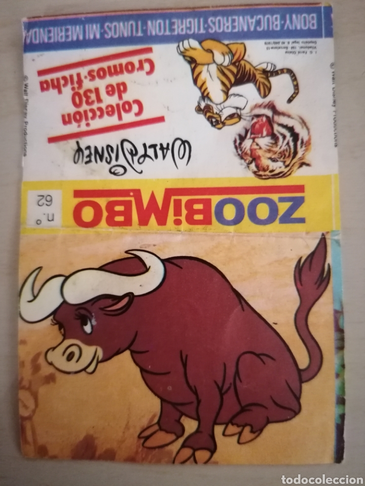 Coleccionismo cromos antiguos: CROMO ZOOBIMBO N&Uacute;MERO 62 - Foto 1
