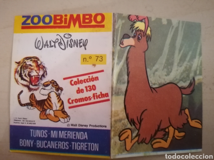 Coleccionismo cromos antiguos: CROMO ZOOBIMBO N&Uacute;MERO 73 - Foto 1