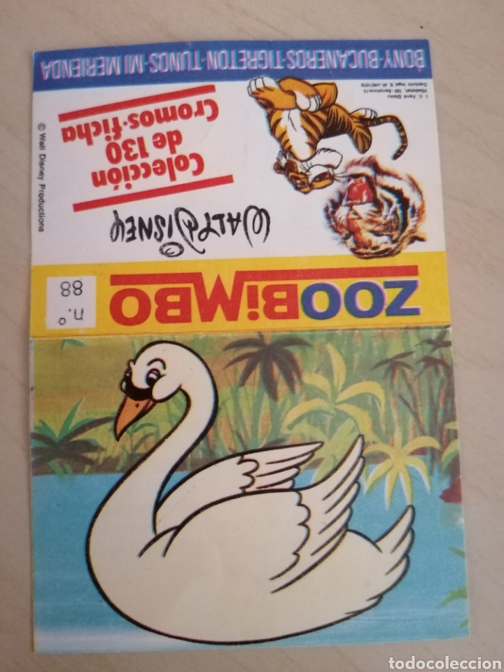 Coleccionismo cromos antiguos: CROMO ZOOBIMBO N&Uacute;MERO 88 - Foto 1