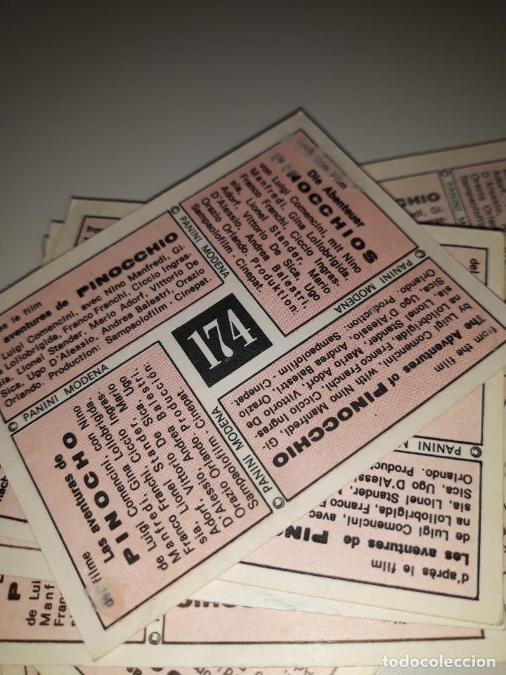 Coleccionismo cromos antiguos: 10 CROMOS PINOCHO VULCANO - Foto 2