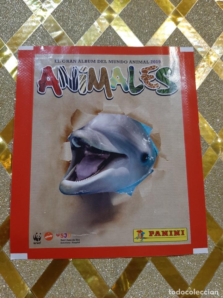 Coleccionismo cromos antiguos: SOBRE DE CROMOS VACIO ANIMALES PANINI ! - Foto 1