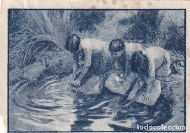 Coleccionismo Cromos antiguos: 2&ordm; Album Gallina Blanca / Serie 92 El ni&ntilde;o rural que no va a la escuela - N&uacute;mero 7 Laboriosos pero..