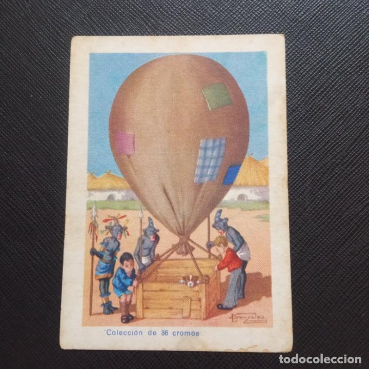 Sammeln alte Sammelbilder: AVENTURAS EXTRAORDINARIAS DE CA&Ntilde;ETE CLORATO Y SU FIEL PUM CHOCOLATES AMATLLER - CC4 - SB4 - 23