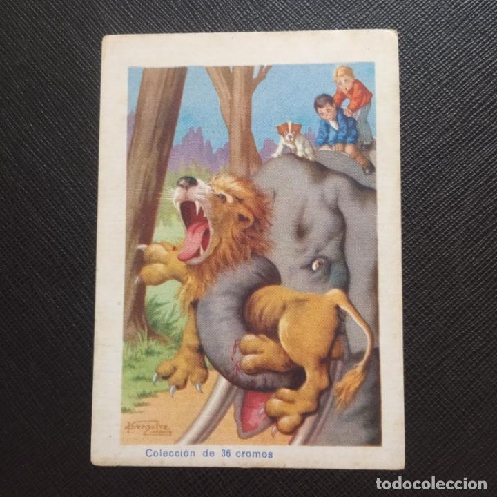 Sammeln alte Sammelbilder: AVENTURAS EXTRAORDINARIAS DE CA&Ntilde;ETE CLORATO Y SU FIEL PUM CHOCOLATES AMATLLER - CC4 - SB4 - 21