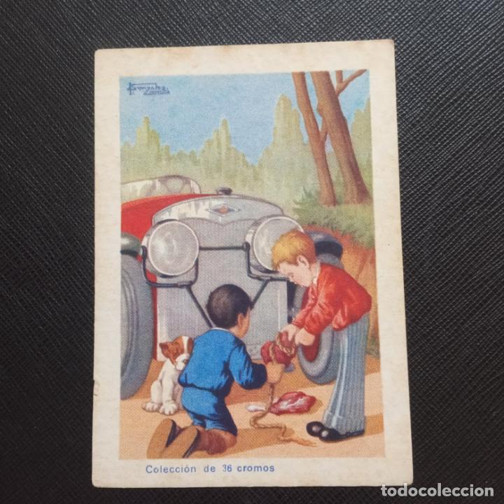 Sammeln alte Sammelbilder: AVENTURAS EXTRAORDINARIAS DE CA&Ntilde;ETE CLORATO Y SU FIEL PUM CHOCOLATES AMATLLER - CC4 - SB4 - 14