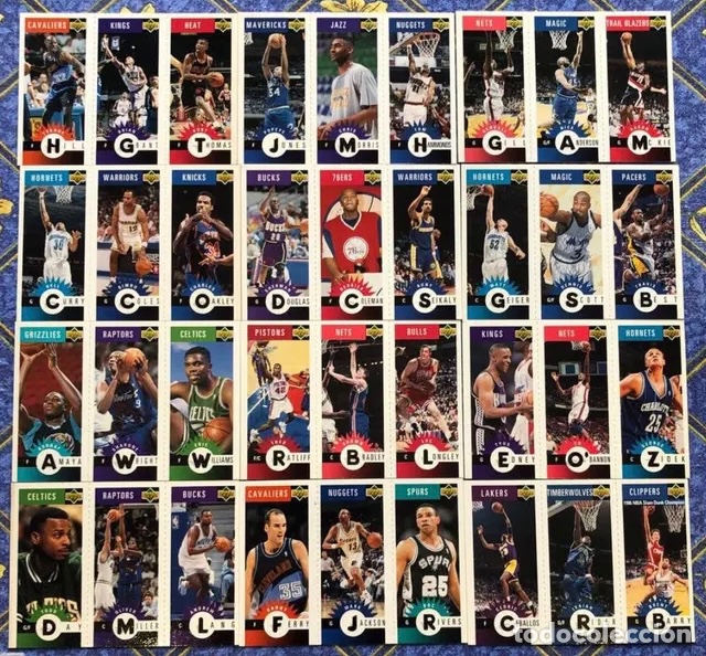 Coleccionismo cromos antiguos: Upper Deck MINI-CARDS NBA 1996-97 - Foto 1