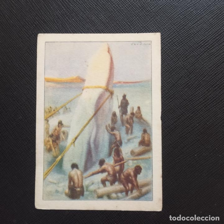 Coleccionismo cromos antiguos: HISTORIA DEL PROGRESO HUMANO CROMO CHOCOLATES AMATLLER - CC4 - SB10 - 35 - Foto 1