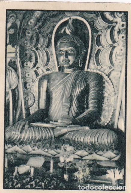 Coleccionismo Cromos antiguos: 2&ordm; Album Gallina Blanca / Serie 85 Indonesia - N&uacute;mero 10 El Gran Buda de Colombo (Ceyl&aacute;n)