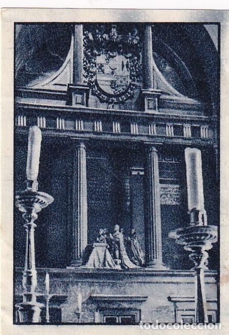 Coleccionismo Cromos antiguos: 2&ordm; Album Gallina Blanca / Serie 84 Monasterio del Escorial - N&uacute;mero 3 Sepulcro de Felipe II, fund...