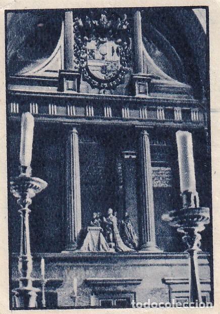Coleccionismo Cromos antiguos: 2&ordm; Album Gallina Blanca / Serie 84 Monasterio del Escorial - N&uacute;mero 3 Sepulcro de Felipe II, fund...