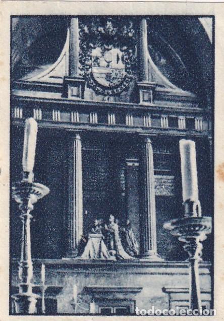 Coleccionismo Cromos antiguos: 2&ordm; Album Gallina Blanca / Serie 84 Monasterio del Escorial - N&uacute;mero 3 Sepulcro de Felipe II, fund...