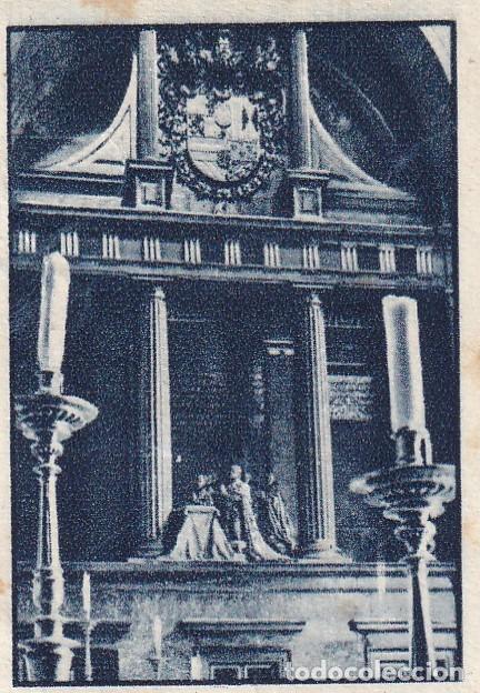 Coleccionismo Cromos antiguos: 2&ordm; Album Gallina Blanca / Serie 84 Monasterio del Escorial - N&uacute;mero 3 Sepulcro de Felipe II, fund...