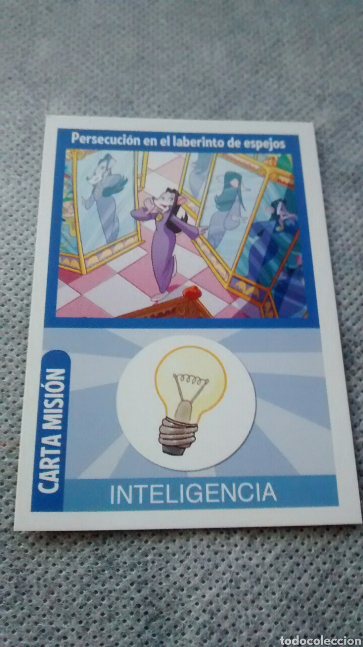 Coleccionismo cromos antiguos: GERONIMO STILTON. MISION SUPERRATONICA: PERSECUCION EN EL LABERINTO DE ESPEJOS - Foto 1