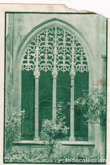 Coleccionismo Cromos antiguos: 2&ordm; Album Gallina Blanca / Serie 46 Encajes - N&uacute;mero 3 N&aacute;jera Sta. Mar&iacute;a la Real - Claustro plater...