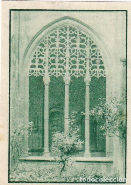 Coleccionismo Cromos antiguos: 2&ordm; Album Gallina Blanca / Serie 46 Encajes - N&uacute;mero 3 N&aacute;jera Sta. Mar&iacute;a la Real - Claustro plater...