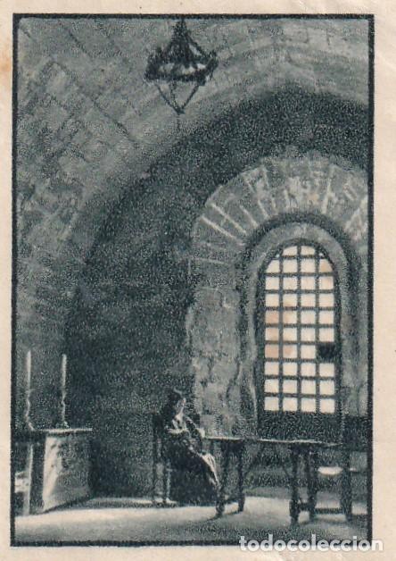 Coleccionismo Cromos antiguos: 2&ordm; Album Gallina Blanca / Serie 30 Real Monasterio de Poblet - N&uacute;mero 8 Sacrist&iacute;a Vieja Estilo ro...