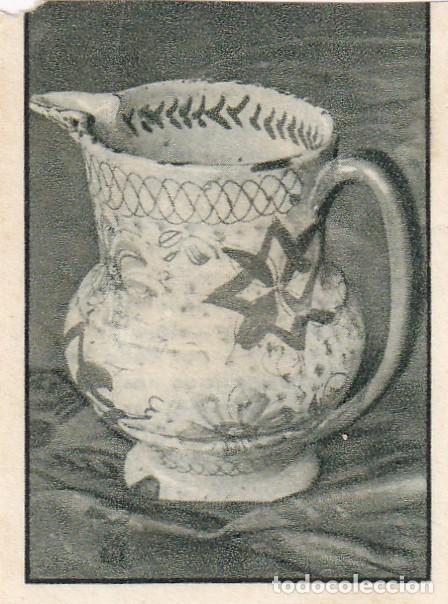 Coleccionismo Cromos antiguos: 2&ordm; Album Gallina Blanca / Serie 29 Cer&aacute;mica y vidrio popular - N&uacute;mero 1 Jarr&oacute;n-cer&aacute;mica de Alcora...