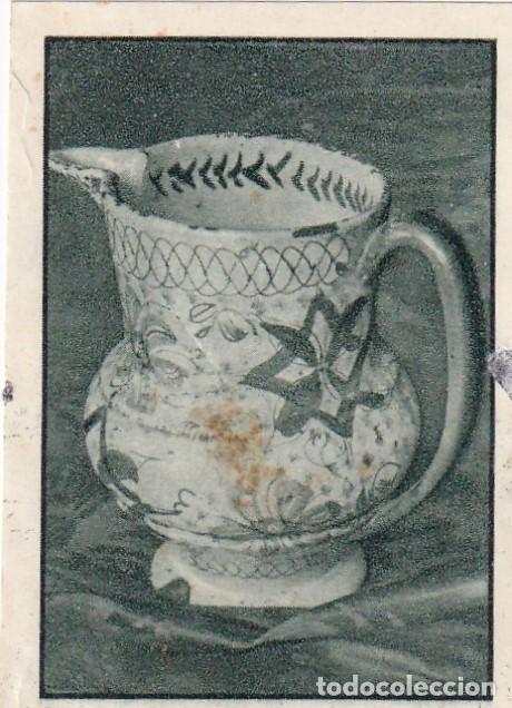 Coleccionismo Cromos antiguos: 2&ordm; Album Gallina Blanca / Serie 29 Cer&aacute;mica y vidrio popular - N&uacute;mero 1 Jarr&oacute;n-cer&aacute;mica de Alcora...