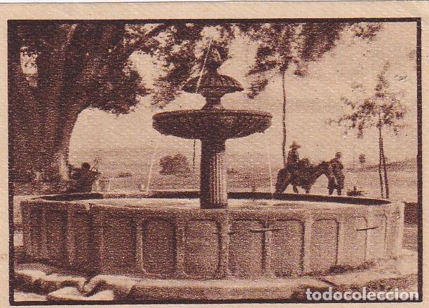 Coleccionismo Cromos antiguos: 2&ordm; Album Gallina Blanca / Serie 4 Pozos y fuentes - N&uacute;mero 1 Ciudad Rodrigo - Fuente p&uacute;blica esti...
