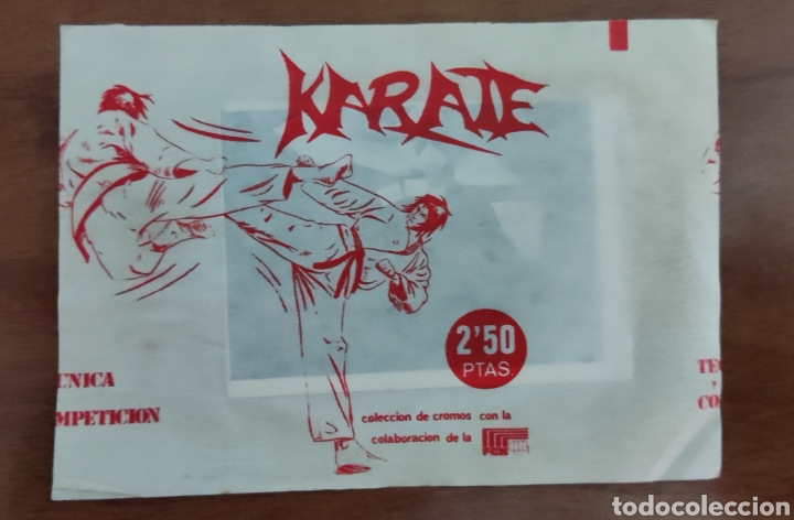 Coleccionismo cromos antiguos: Sobre de cromos sin abrir KARATE - Foto 1