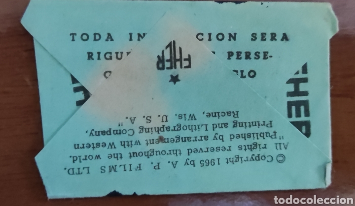 Coleccionismo cromos antiguos: Sobre de cromos sin abrir SUPERCAR - Foto 2