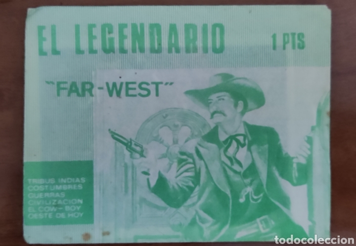 Coleccionismo cromos antiguos: Sobre de cromos sin abrir EL LEGENDARIO FAR WEST