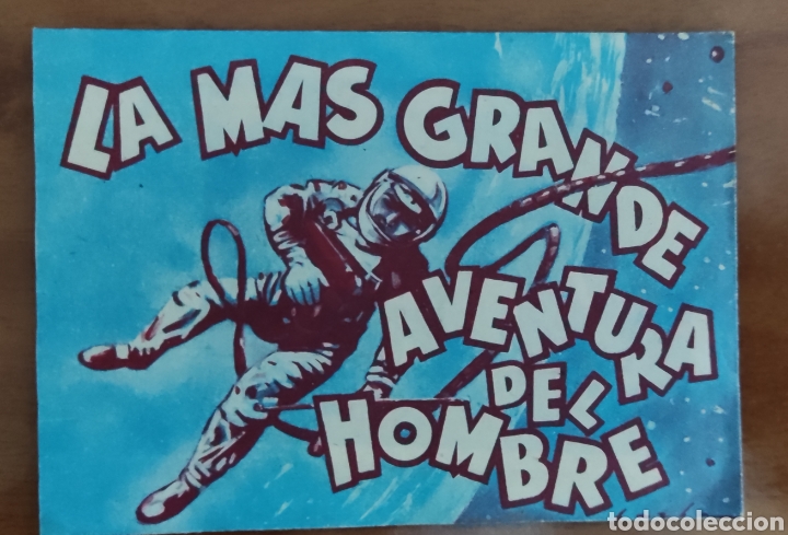 Coleccionismo cromos antiguos: Sobre de cromos sin abrir LA MAS GRANDE AVENTURA DEL HOMBRE