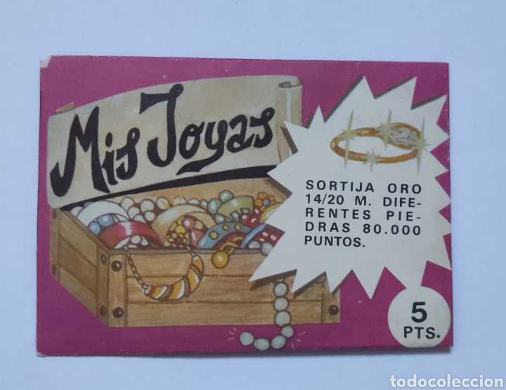 Coleccionismo cromos antiguos: Sobre de cromos sin abrir MIS JOYAS - Foto 1