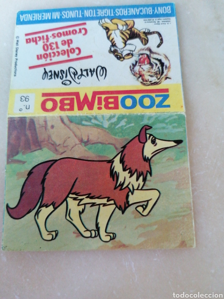 Coleccionismo cromos antiguos: CROMO ZOOBIMBO N&Uacute;MERO 93 - Foto 1
